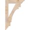 Ekena Millwork Merced Traditional Smooth Bracket, Douglas Fir, 3 1/2"W x 22"D x 34"H BKT04X22X34MRC01SDF - alternate 4